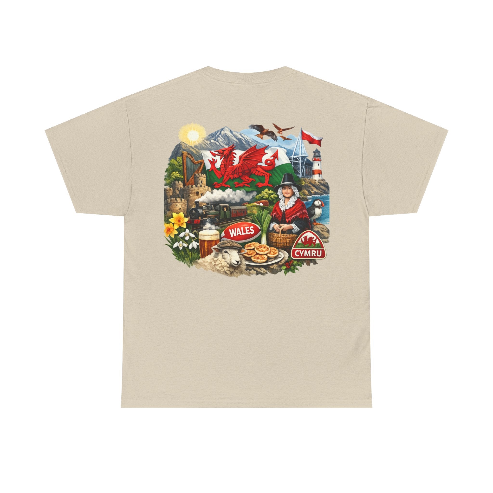 Wales Pride T-Shirt — 'Make Wales Great Again' Welsh Dragon Tee