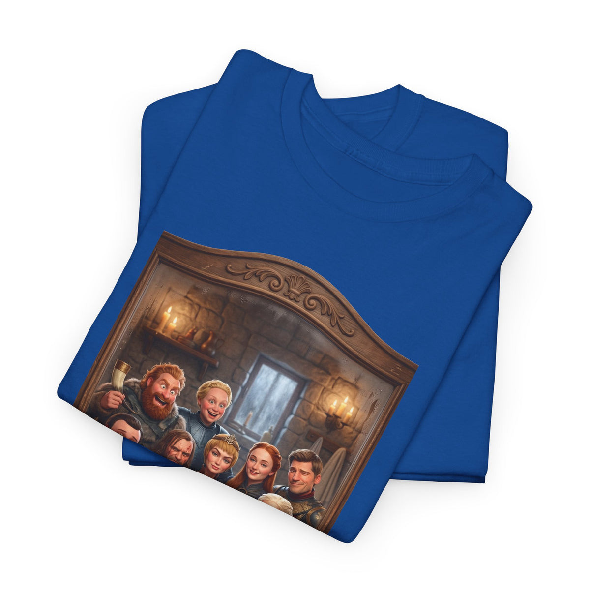 Game of Thrones Cast Portrait Inspired Cotton T-Shirt