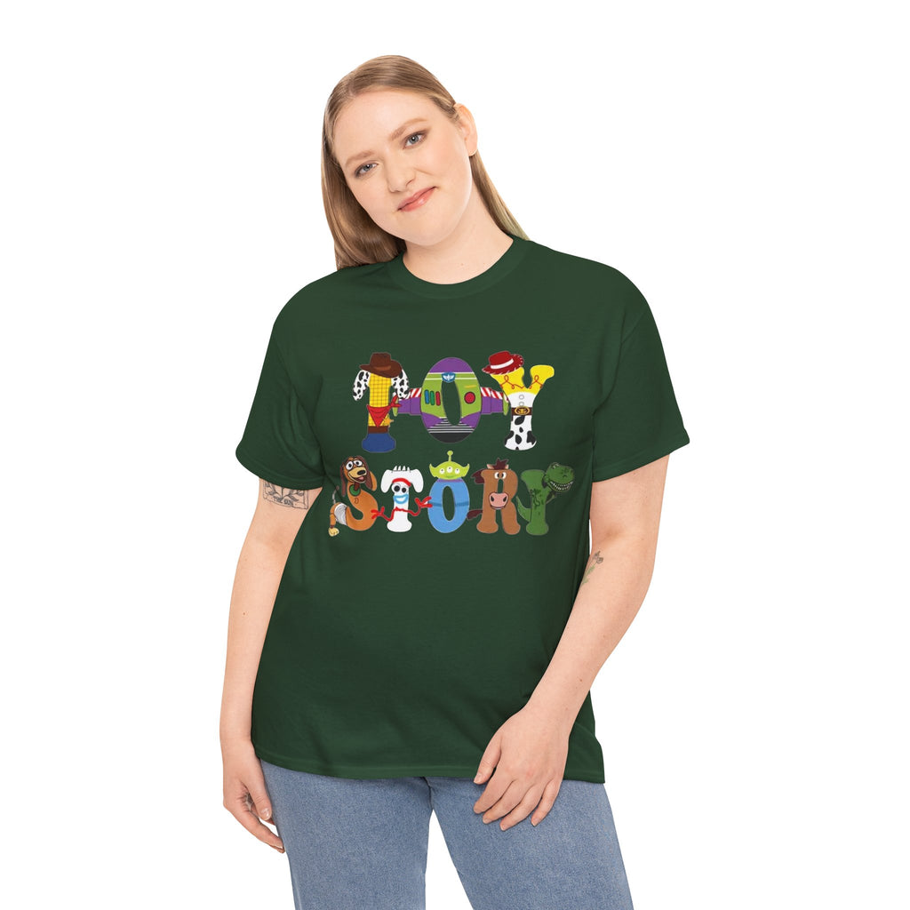 Toy Story Character Name Tee — "Toy Story" Graphic T-Shirt