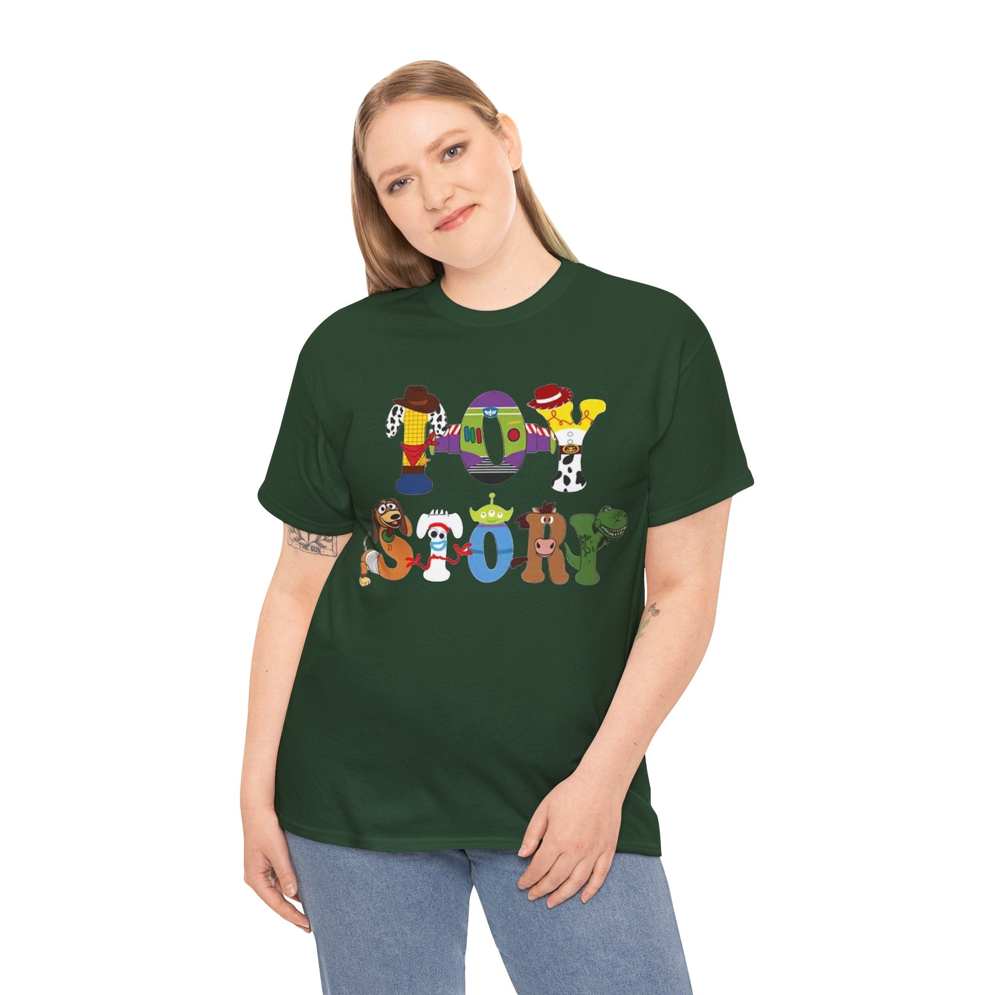Toy Story Character Name Tee — "Toy Story" Graphic T-Shirt
