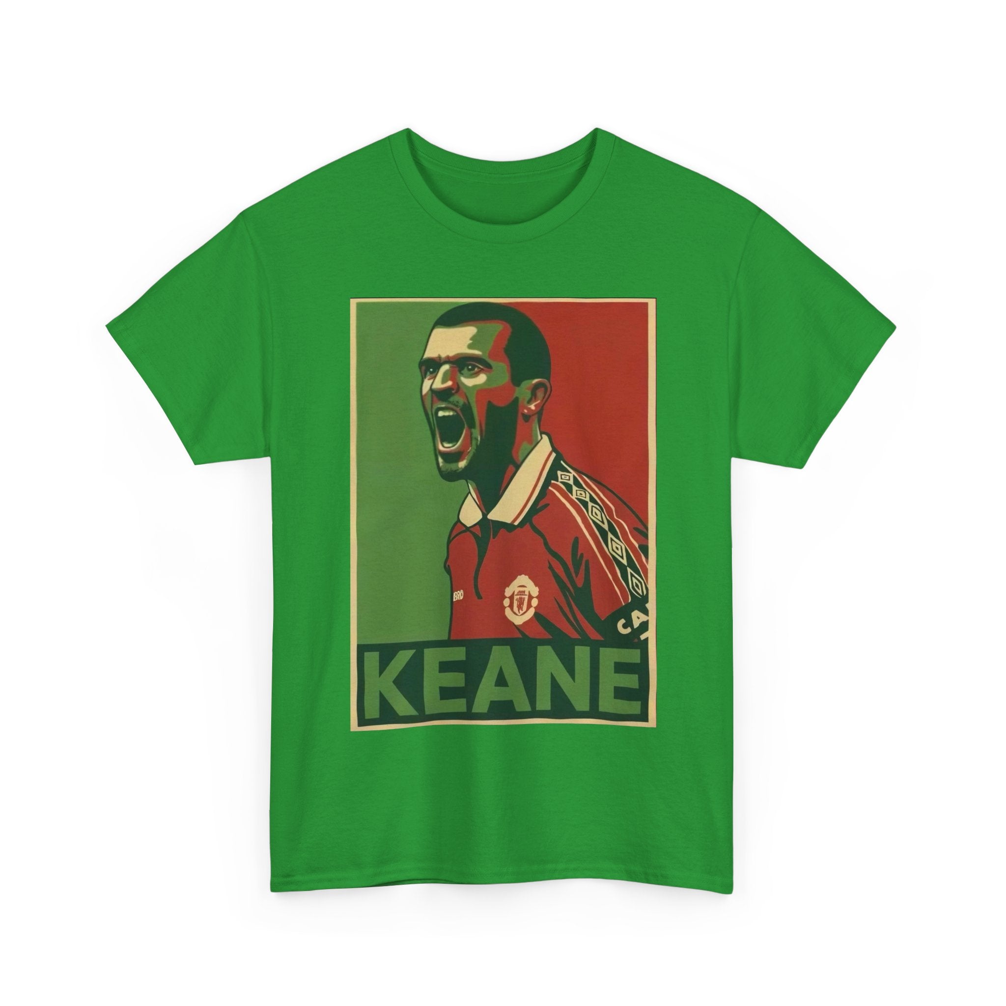 Roy Keane Manchester United Legend Retro Football Tee