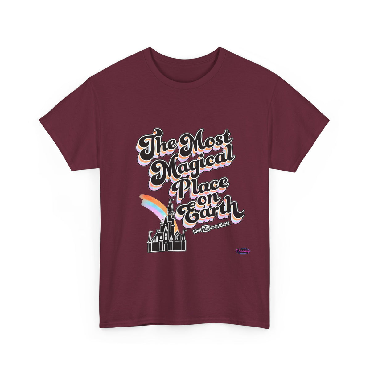Most magical place in earth Disney inspired Unisex Heavy Cotton Tee