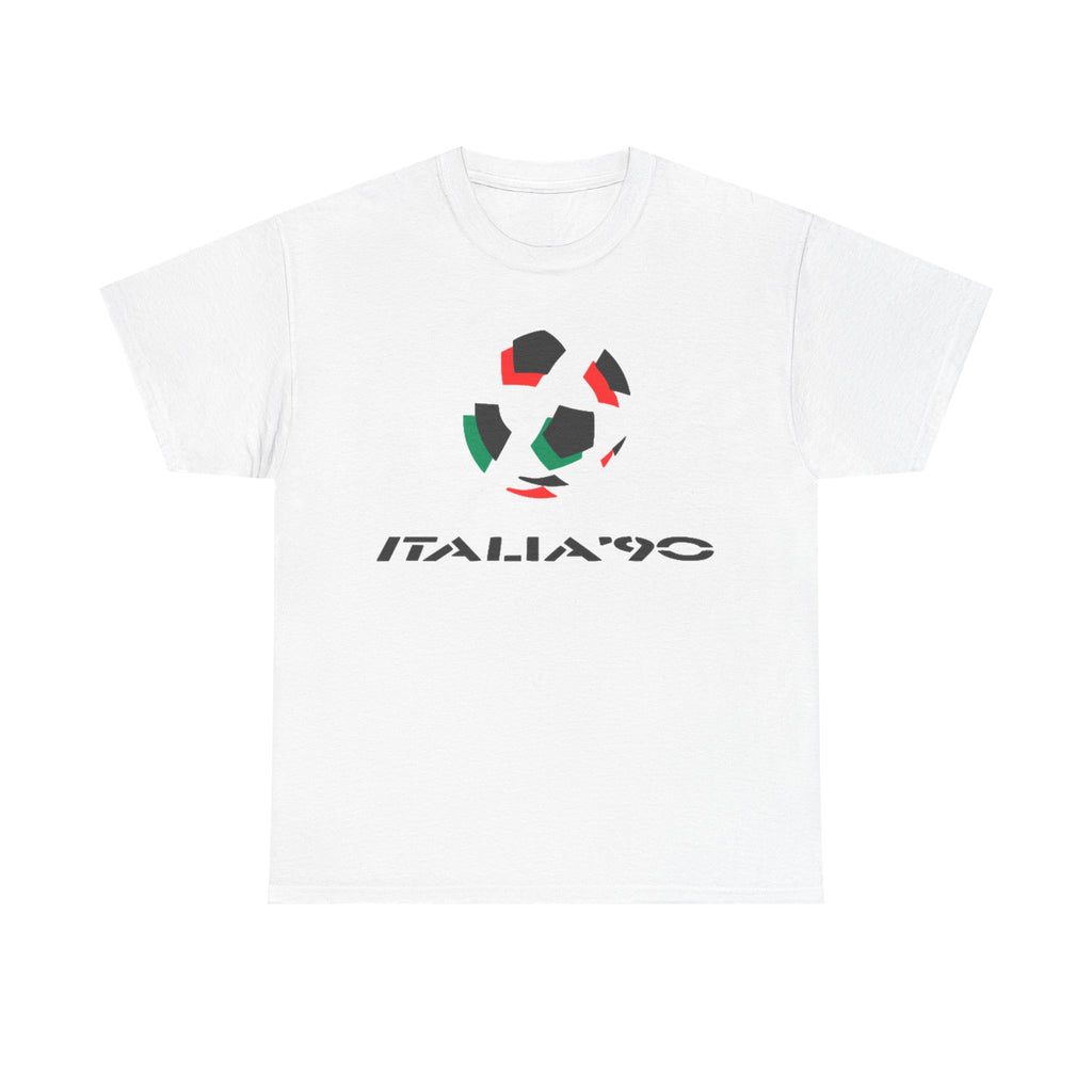 Italia '90 Soccer Tee — Vintage Football World Cup Italy T-Shirt