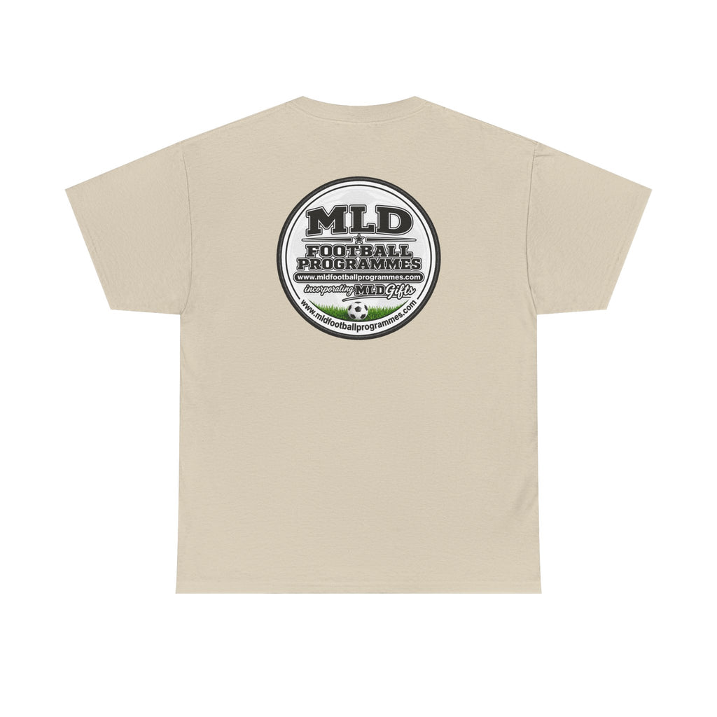 MLD Football Programmes Vintage Logo Cotton T-Shirt