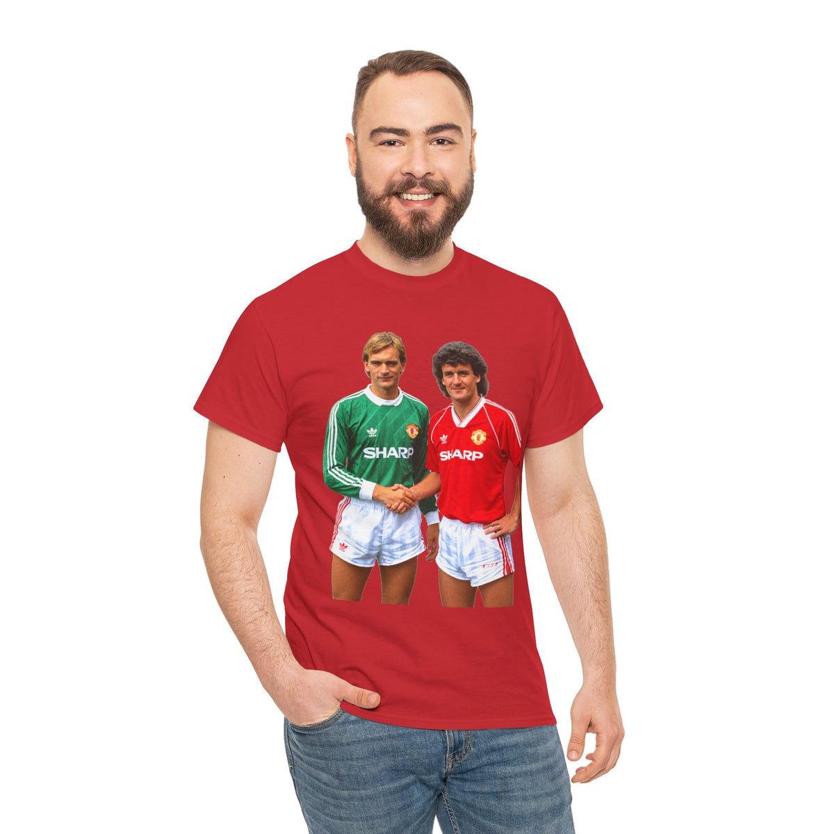 Leighton & Hughes Manchester United Legends Coton T-shirt