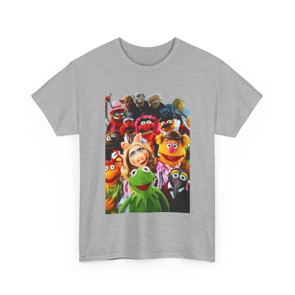 Muppets Puppet Ensemble Graphic Tee — Fun Family Cartoon Shirt