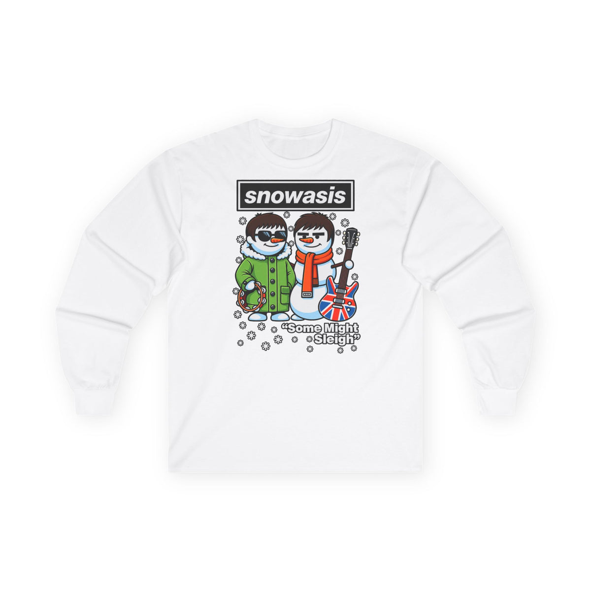 Snowasis Snowman Long Sleeve Tee — 'Some Nights, Some Slights' Holiday Shirt #Oasis Inspired