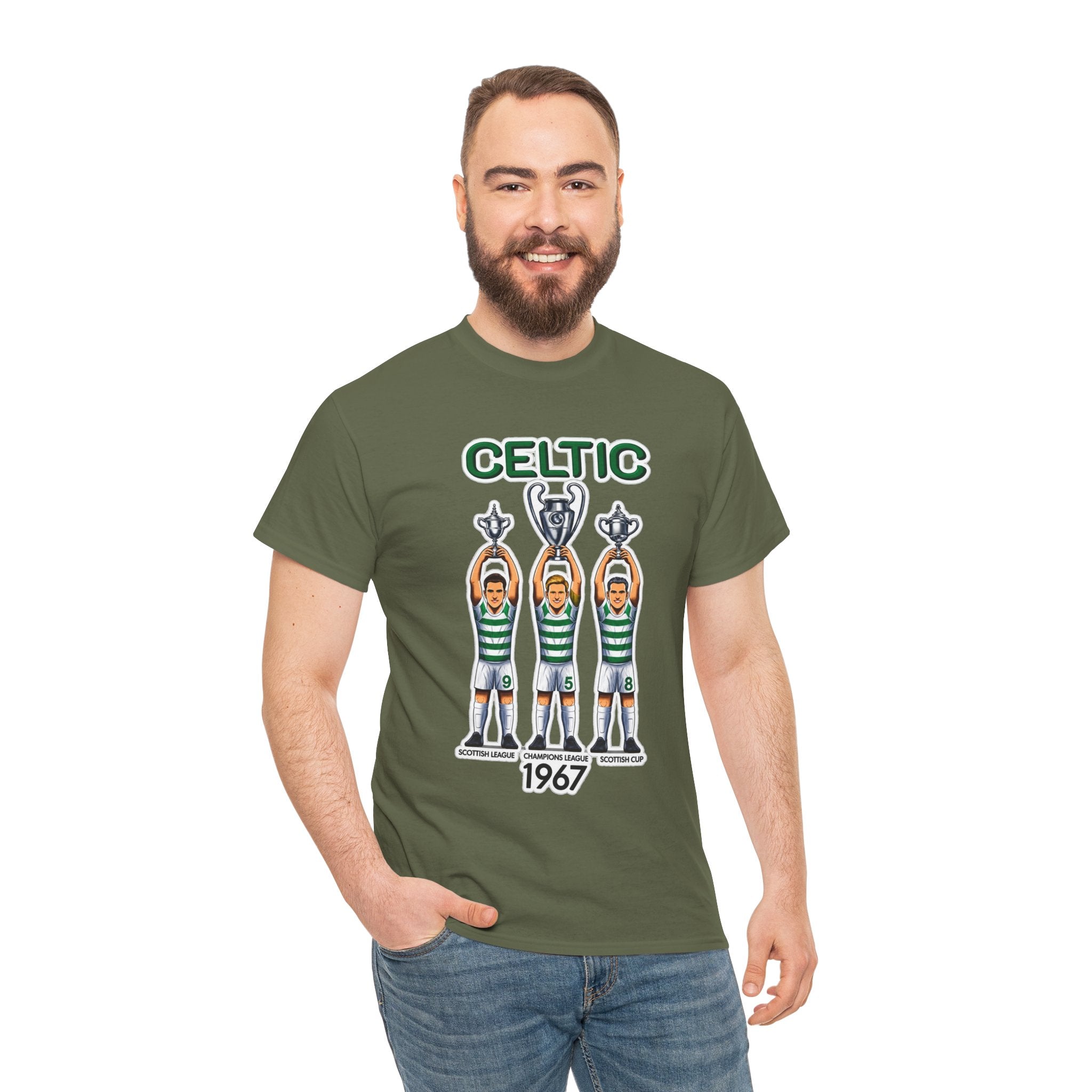 Celtic 1967 Champions Cotton T-Shirt
