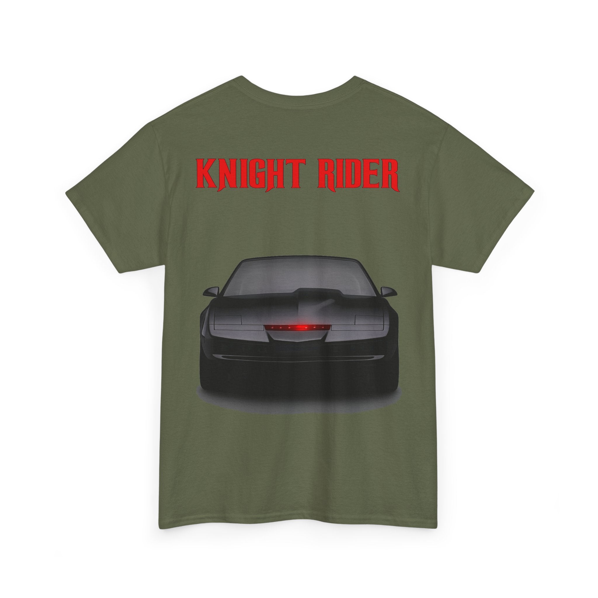 Knight Rider Tee — Retro TV Car Graphic T-Shirt