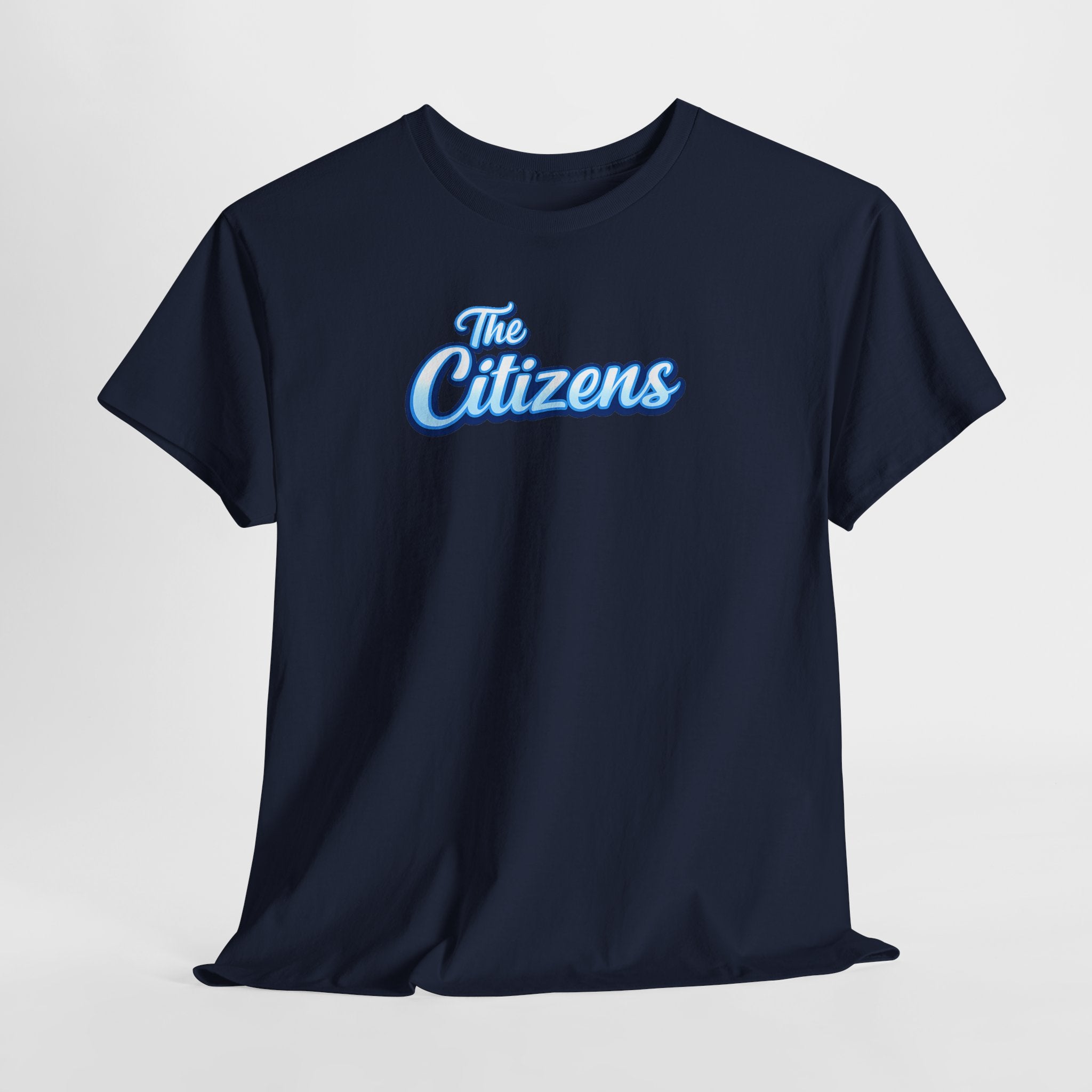 The Citizens Graphic Tee — Retro Script Logo T-Shirt