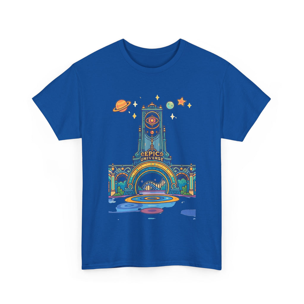 Universal Studios Family Vacation T-Shirt — Retro Space Theater Graphic Tee