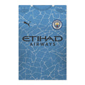 Manchester City Football Tea Towel — Waffle Double-Sided Kitchen Towel