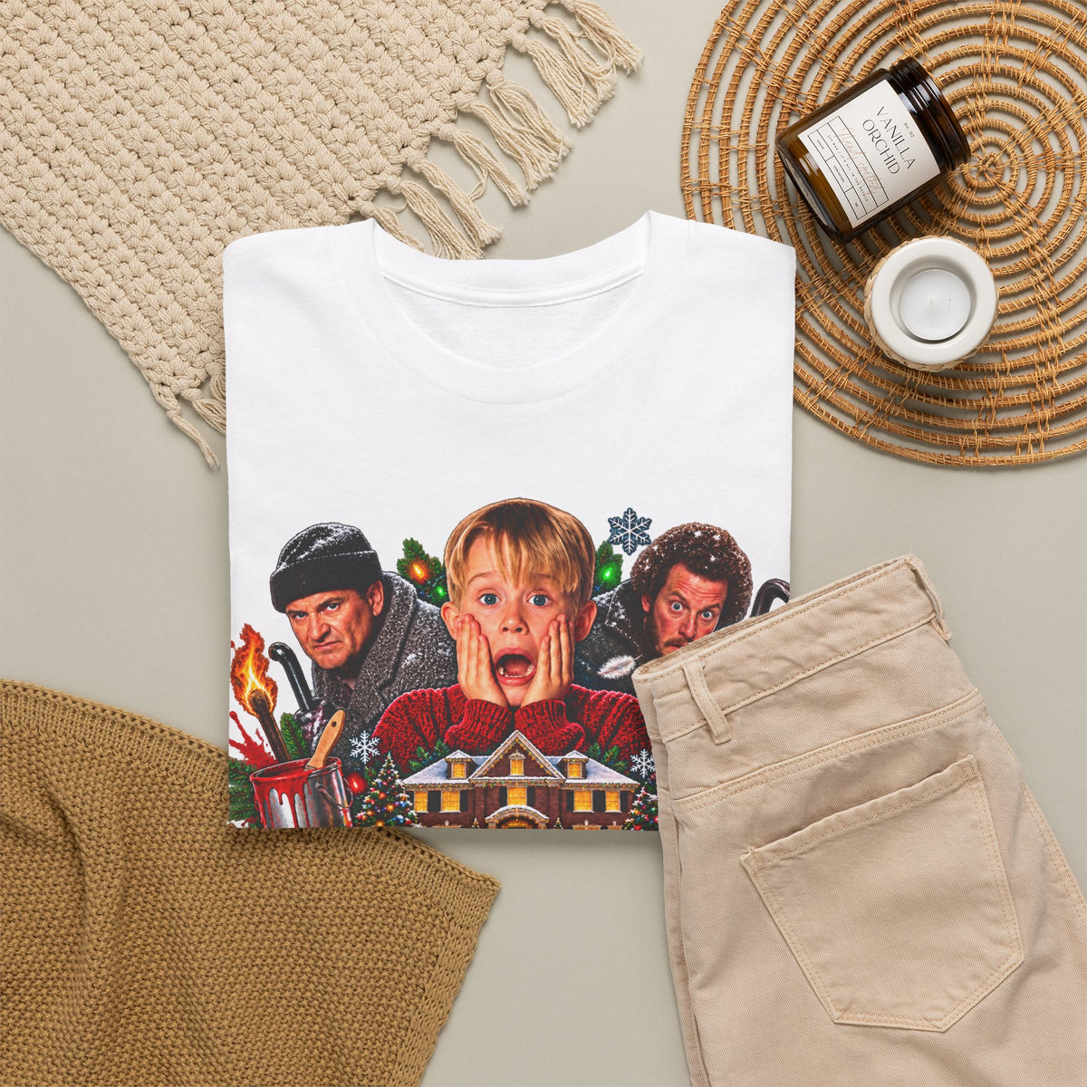 #Christmas Tee - "Merry Christmas Ya Filthy Animal" Home Alone Movie Holiday Shirt