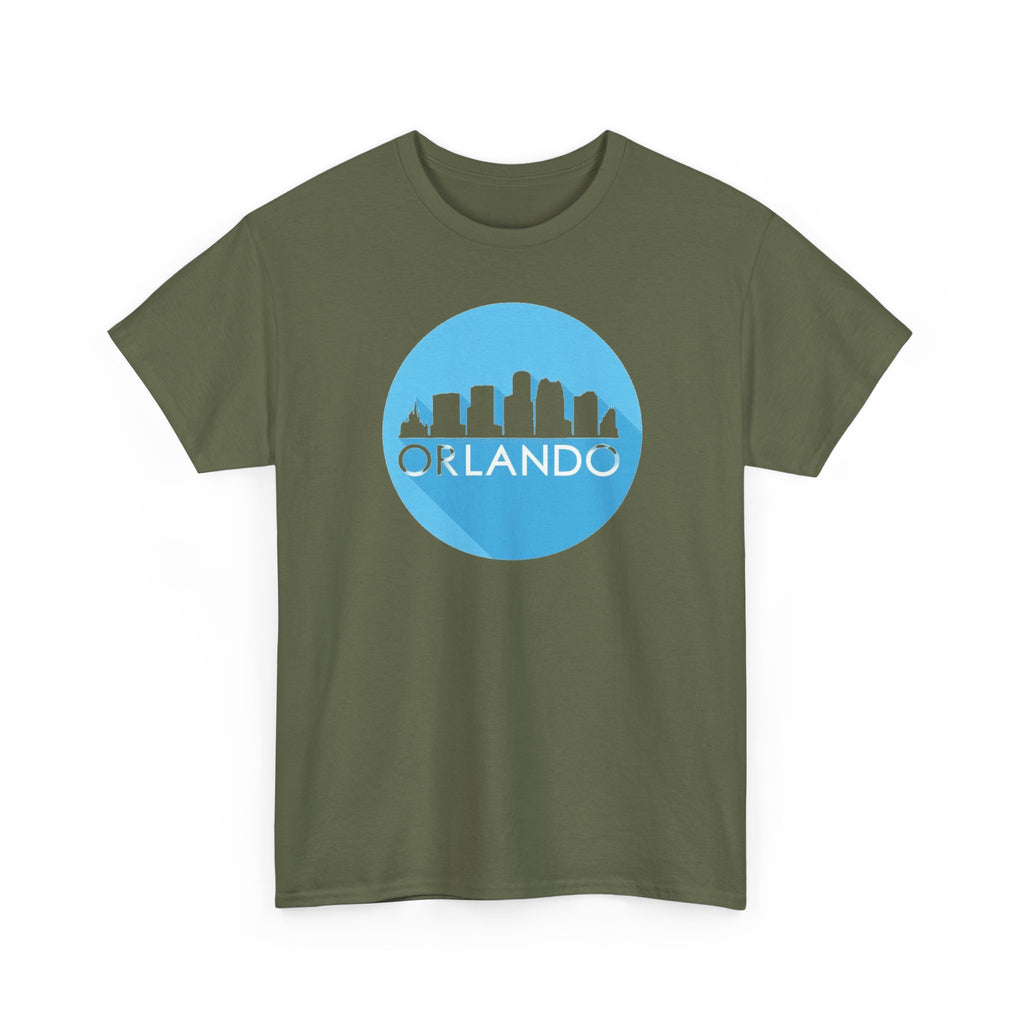 Orlando Skyline Tee — Blue Circle City Skyline T-Shirt
