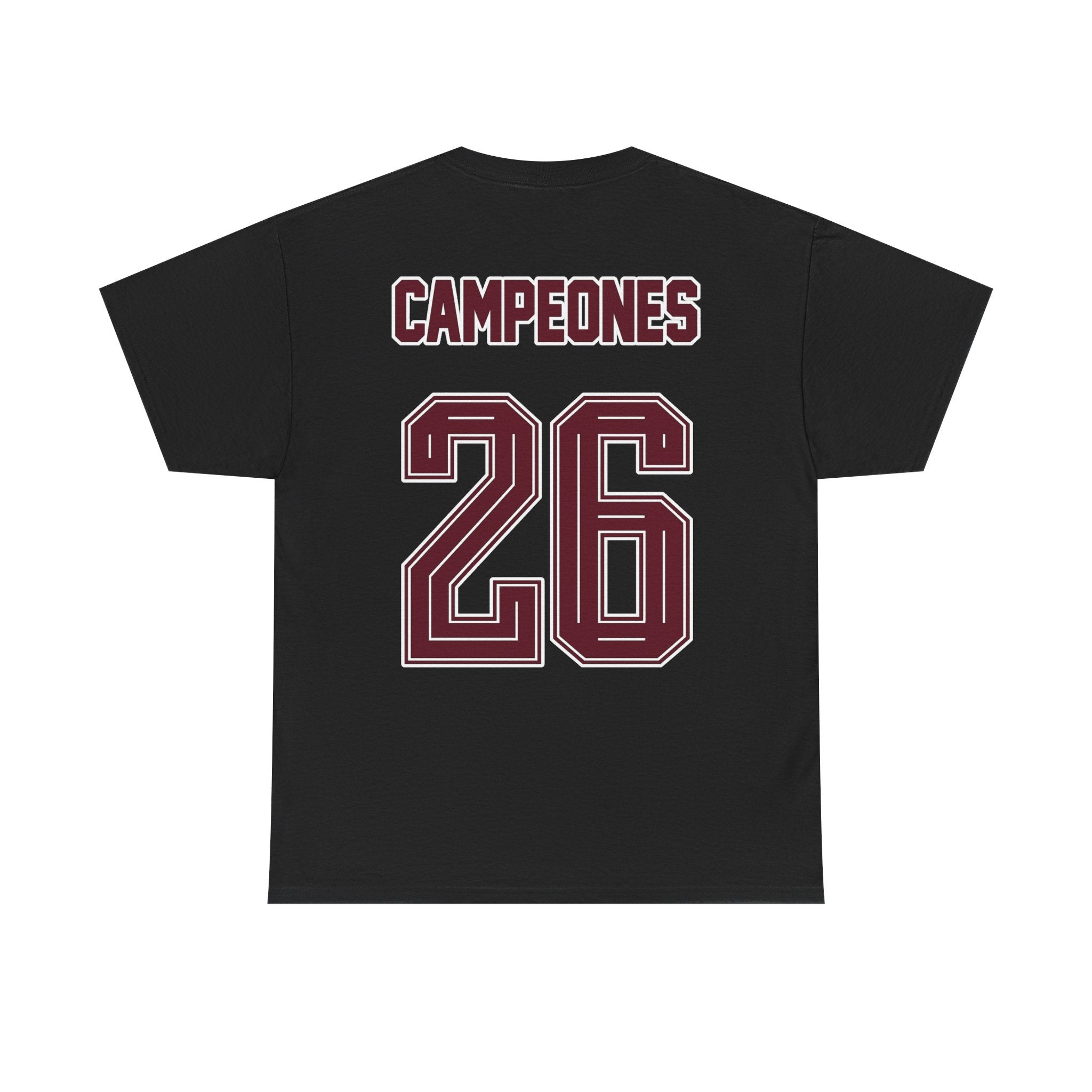 Spain World Champions 'Campeones 26' Cotton T‑Shirt