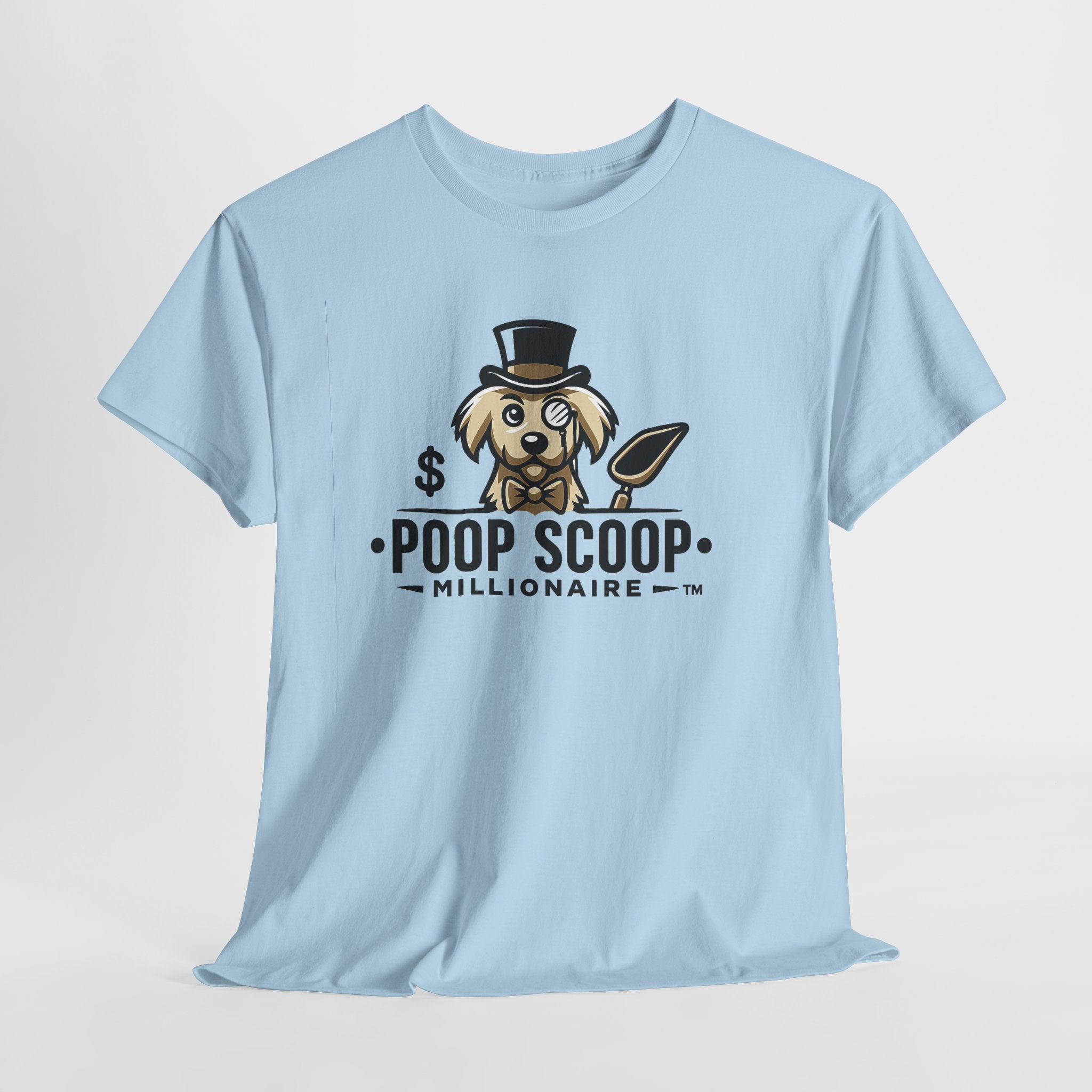 Poop Scoop Millionaire T-Shirt — Funny Dog Poop Scooping Tee