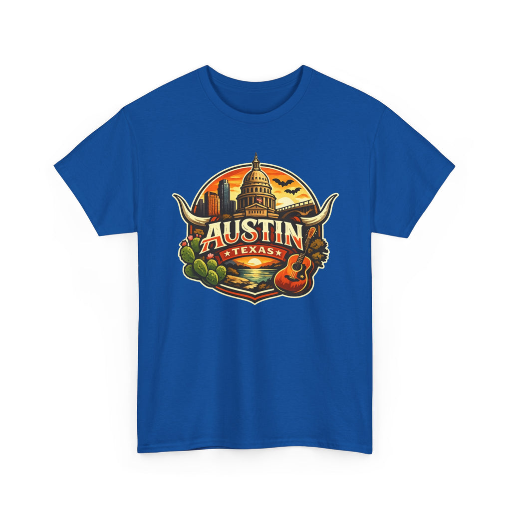 Austin Texas Vintage Travel T-Shirt