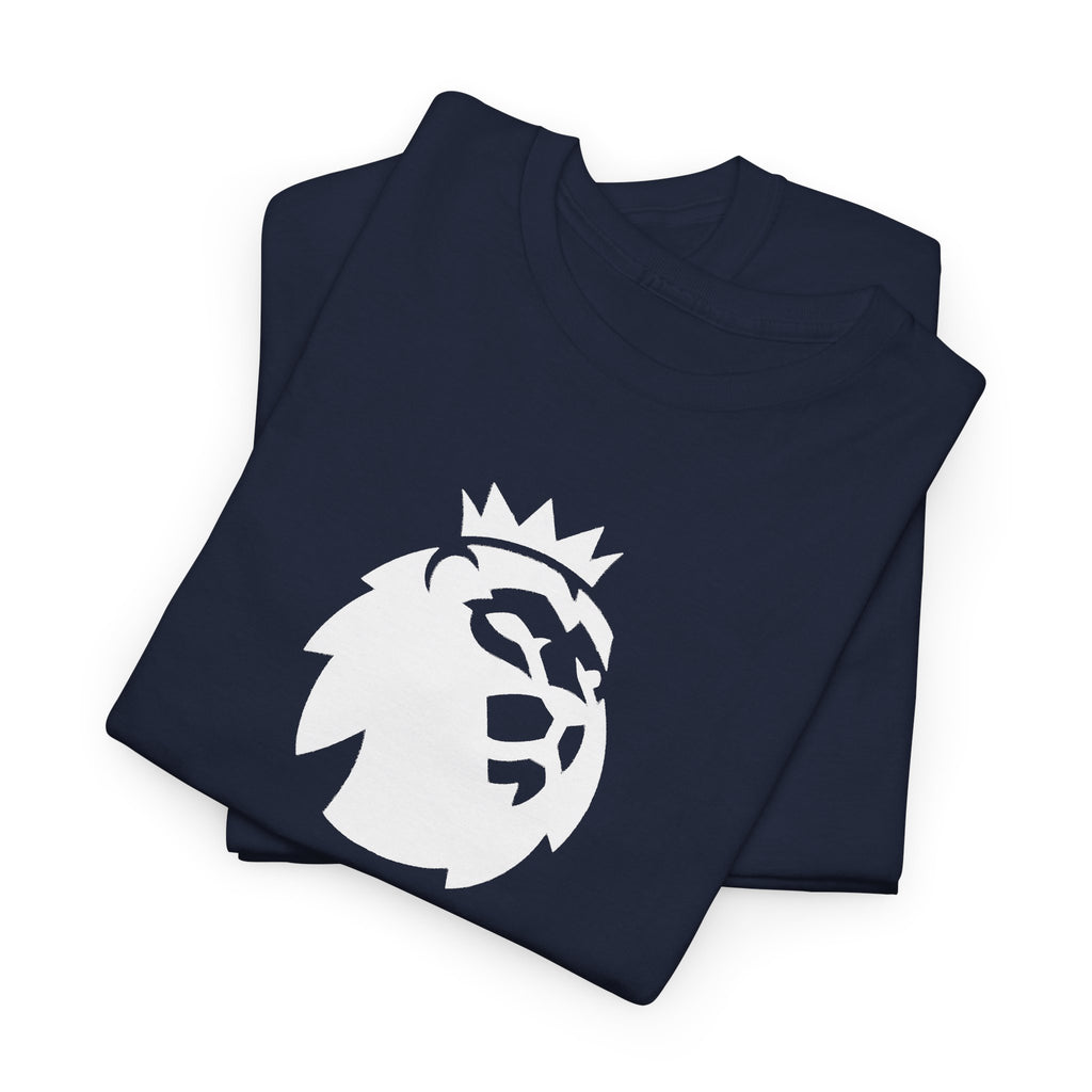 Premier League Corrupt Lion Cotton Tee — Satirical Graphic T-Shirt