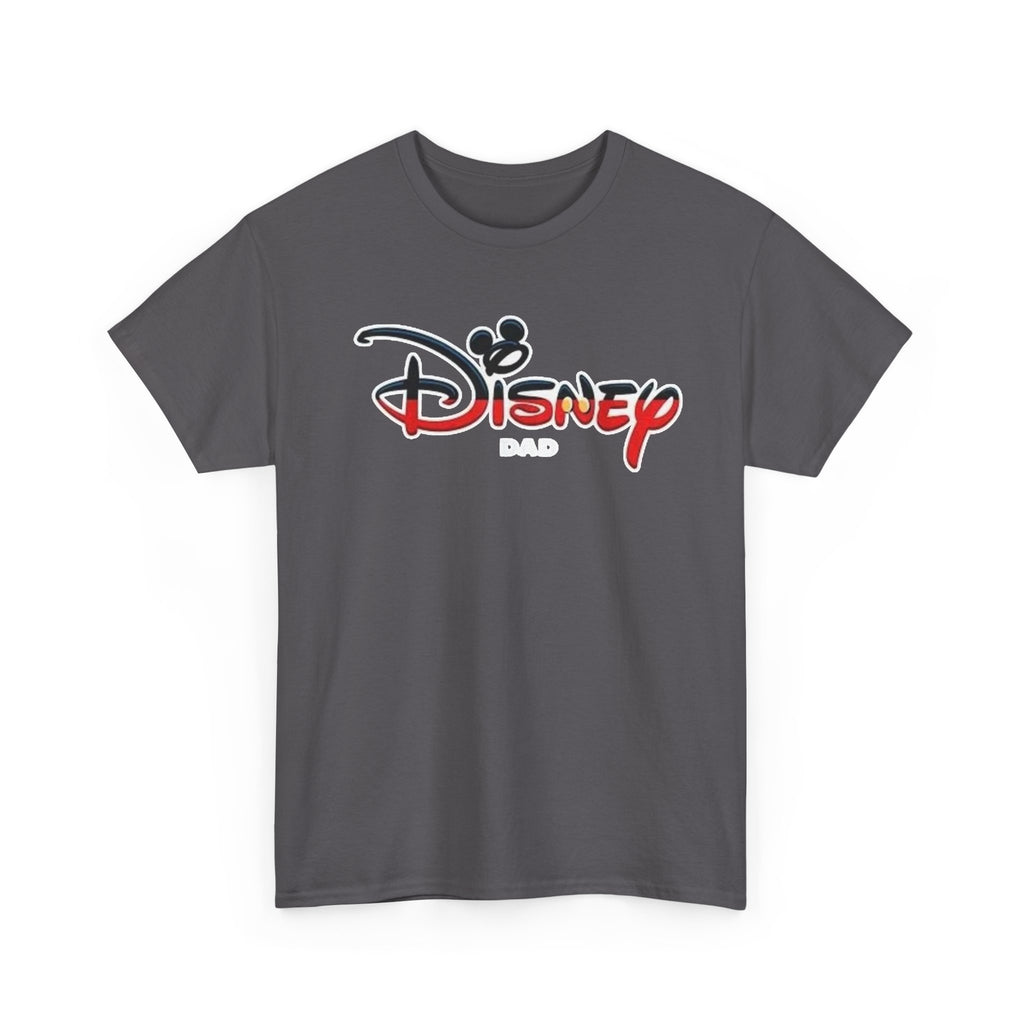 Disney Dad T‑Shirt — Classic Logo Tee for Theme Park Dads