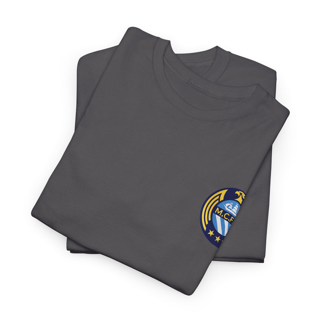 MCFC Unofficial Crest / Badge Tee — Nautical Compass Emblem Shirt
