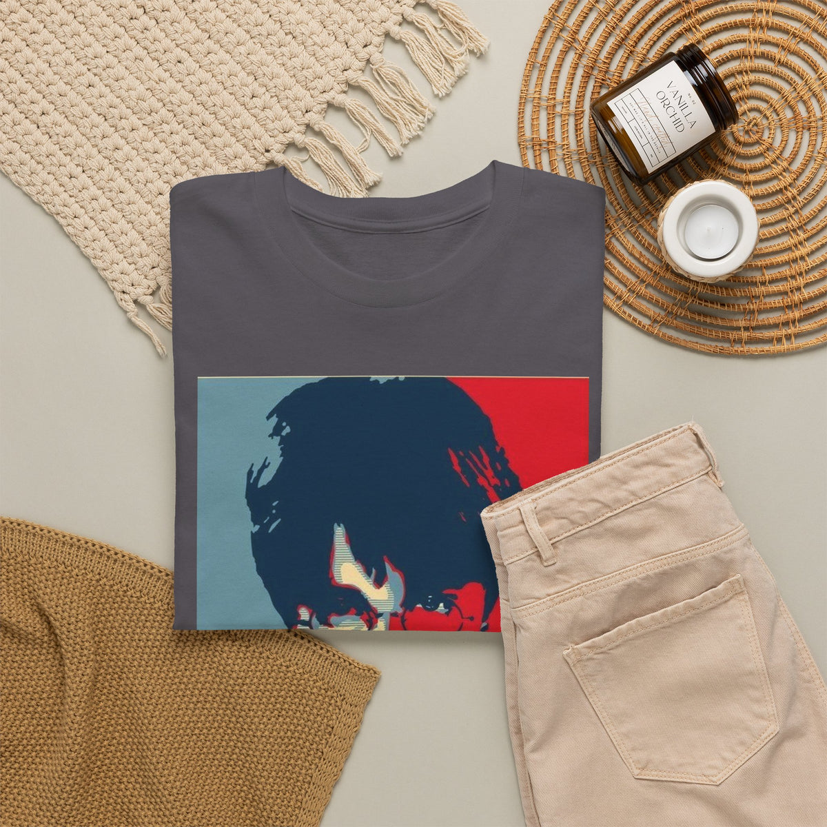 Harry Potter Inspired Vintage Wizard Portrait Cotton T‑Shirt — 'Potter' Graphic Tee