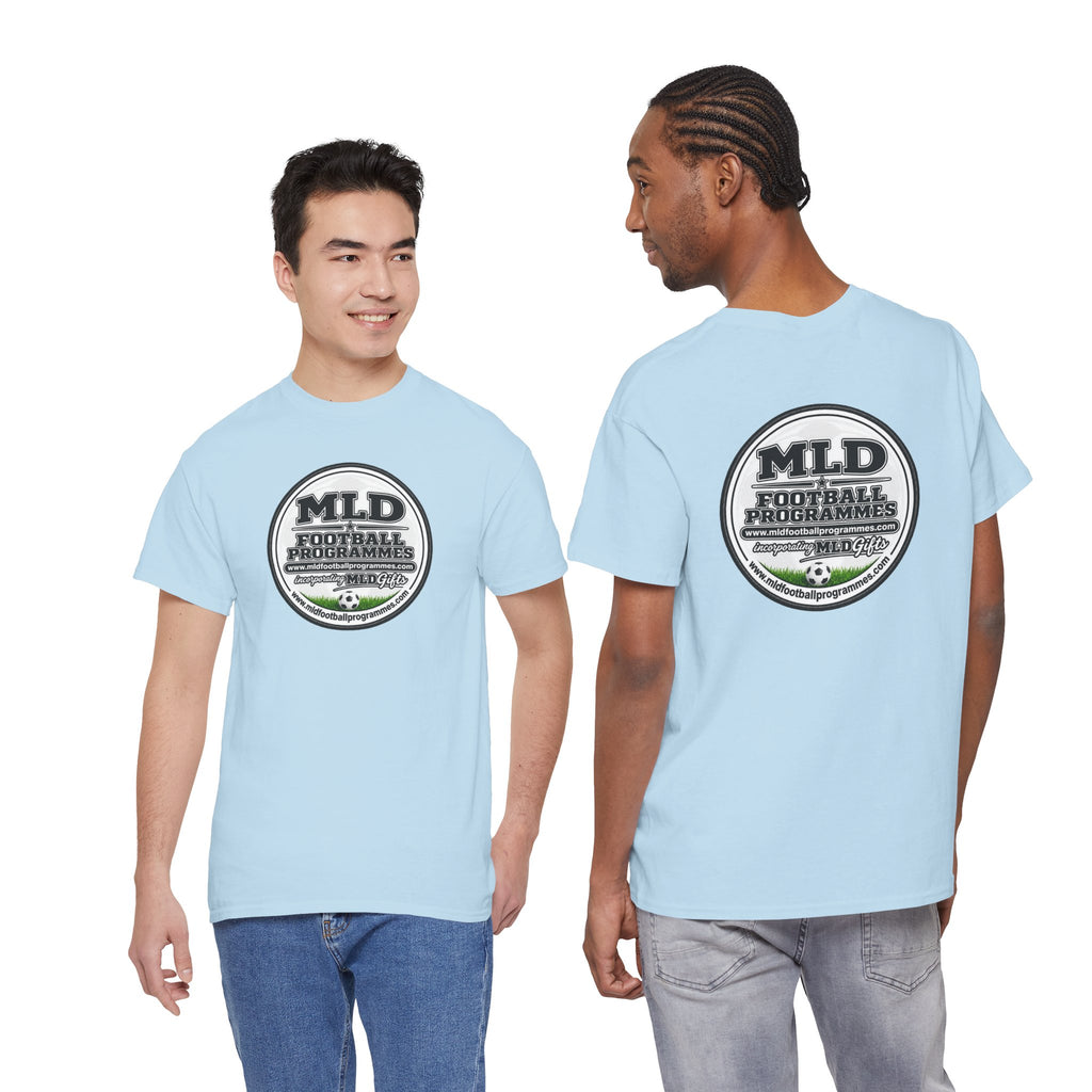 MLD Football Programmes Vintage Logo Cotton T-Shirt