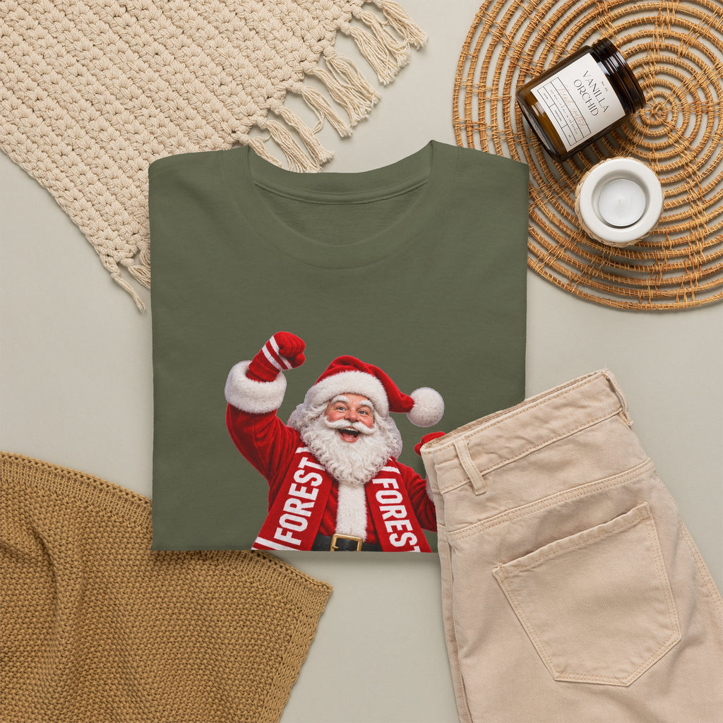 Nottingham Forest Santa Claus Dancing T‑Shirt — Vintage Christmas Holiday Tee