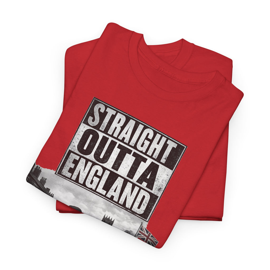 Straight Outta England T-Shirt — Retro Band Photo Tee