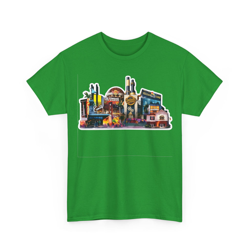 Universal Orlando Skyline T-Shirt — Neon Strip Casino Cityscape Tee