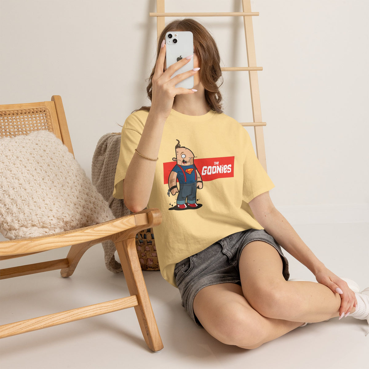 The Goonies Inspired Character Tee — Cartoon Sloth Graphic T‑Shirt