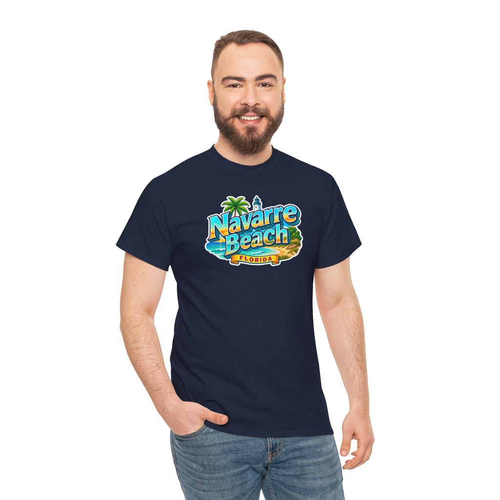 Navarre Beach Florida T-Shirt – Retro Tropical Vacation Tee