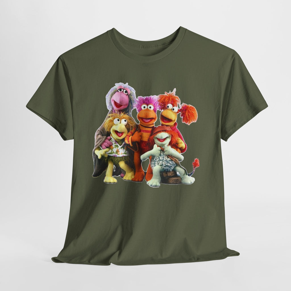 Fraggle Rock Characters T-Shirt — Vintage 80s Kids TV Crew Tee