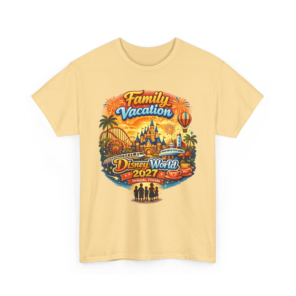 Family Vacation 2027 Tee — Theme Park Souvenir Shirt