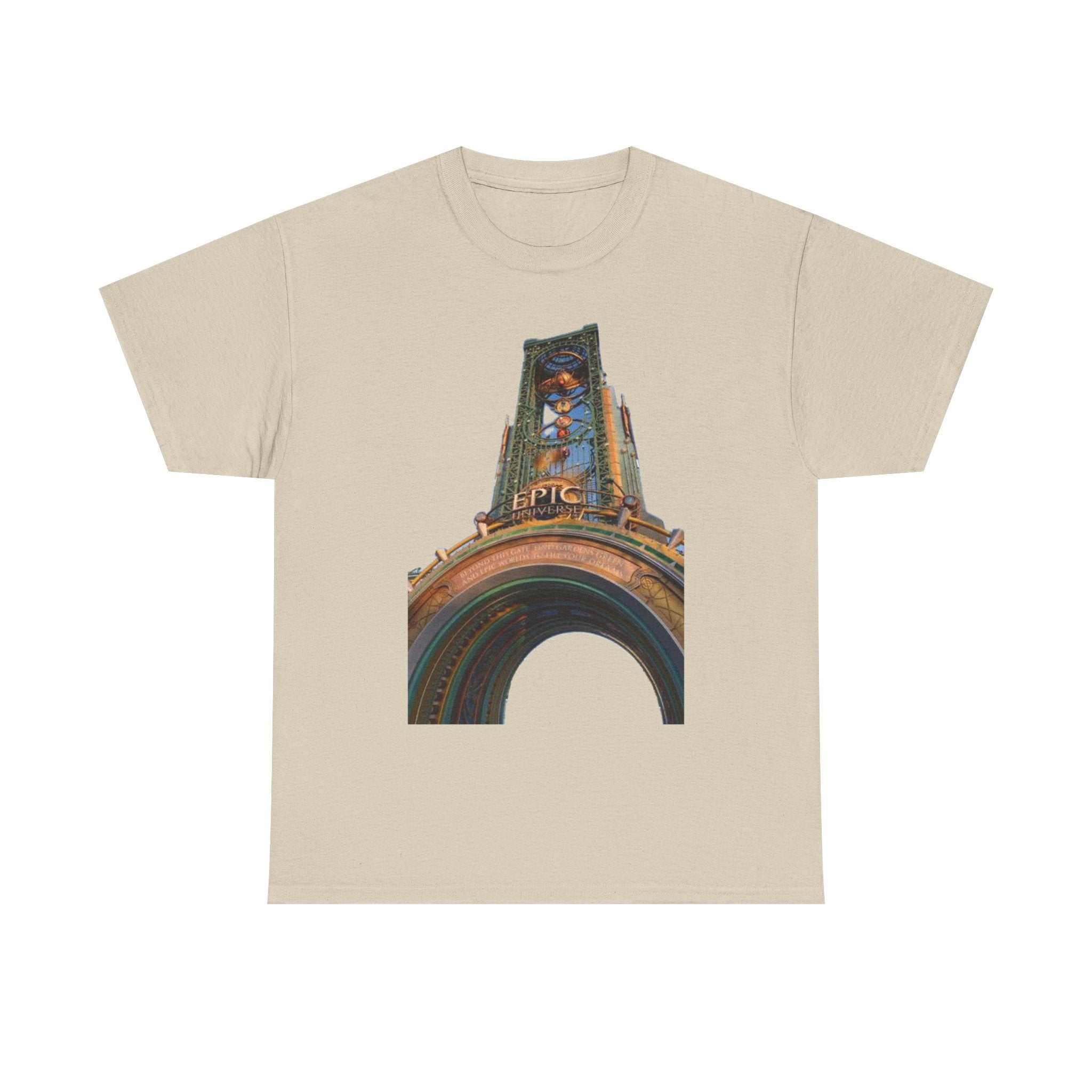Epci Universe Vintage Theater Arch Graphic Tee — 'Epic' Retro Marquee T-Shirt