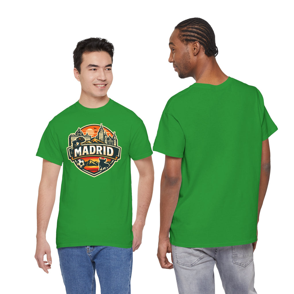 Madrid Skyline Soccer Crest T-Shirt