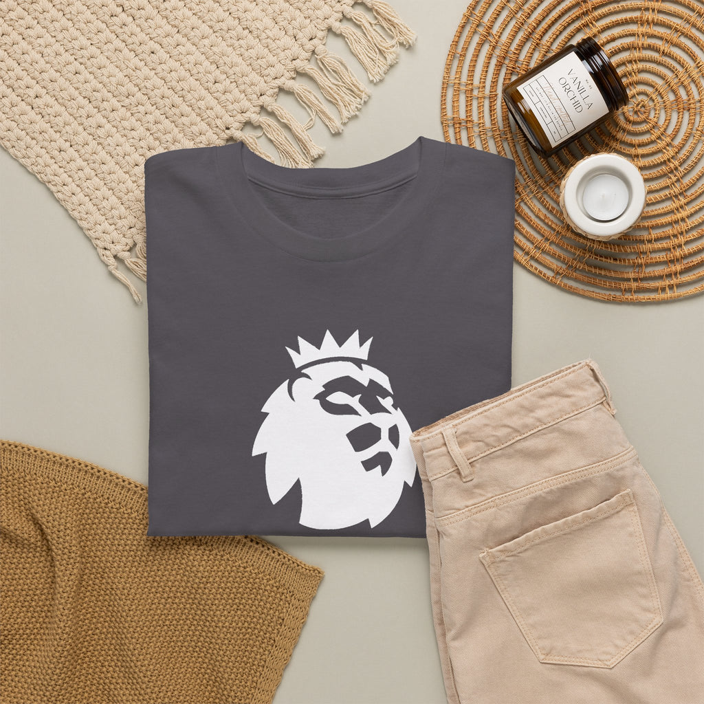 Premier League Corrupt Lion Cotton Tee — Satirical Graphic T-Shirt