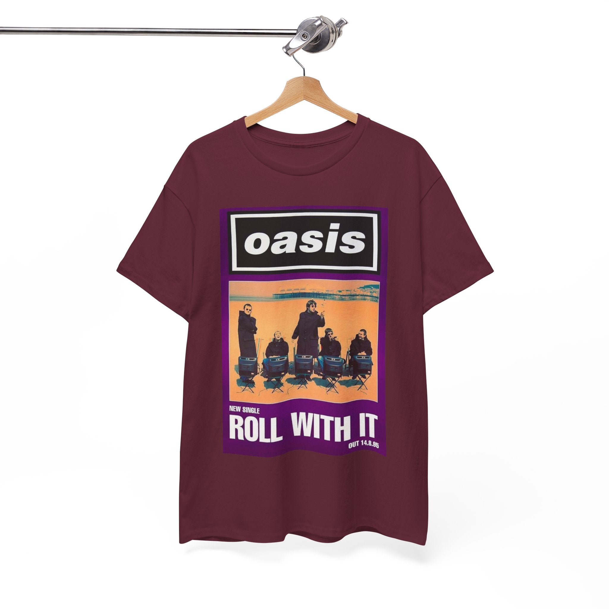 Oasis "Roll With It" Band Tee