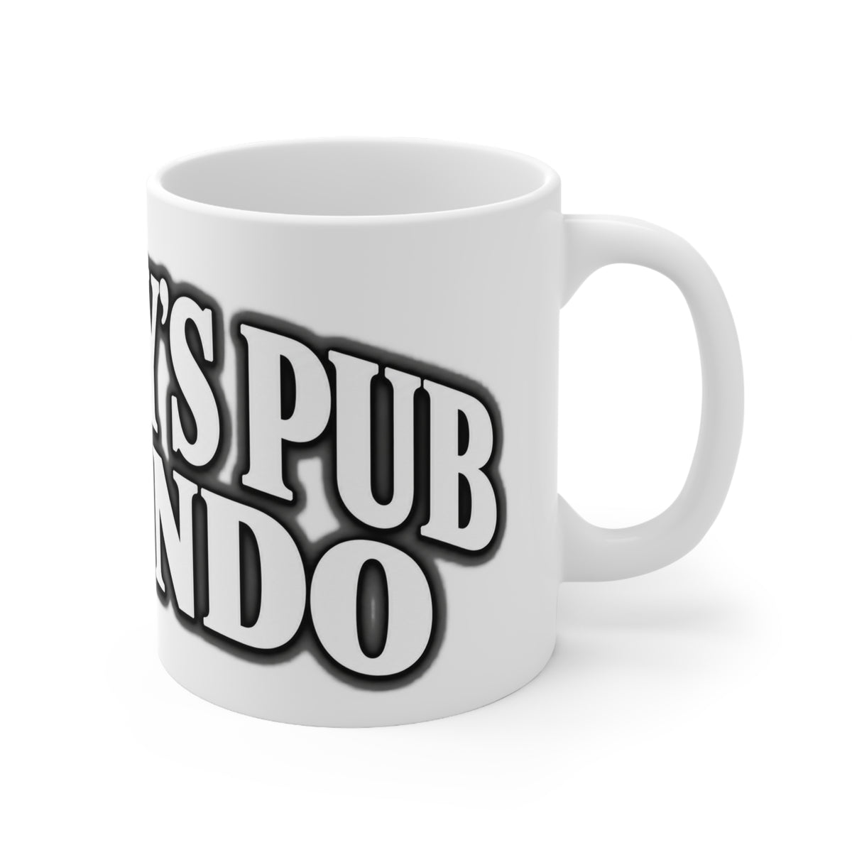 Murphy's Pub Orlando Ceramic Coffee Cups, 11oz, 15oz