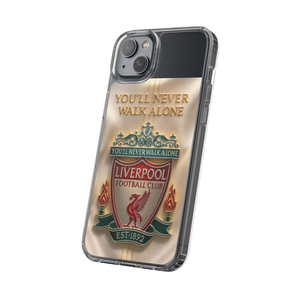 Liverpool FC 'You'll Never Walk Alone' Clear Phone Case