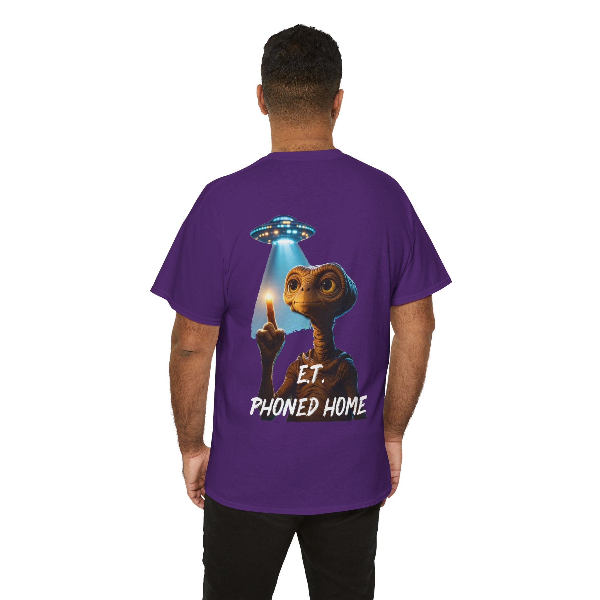 E.T. Phoned Home Tee — Retro Sci‑Fi Alien Graphic T-Shirt