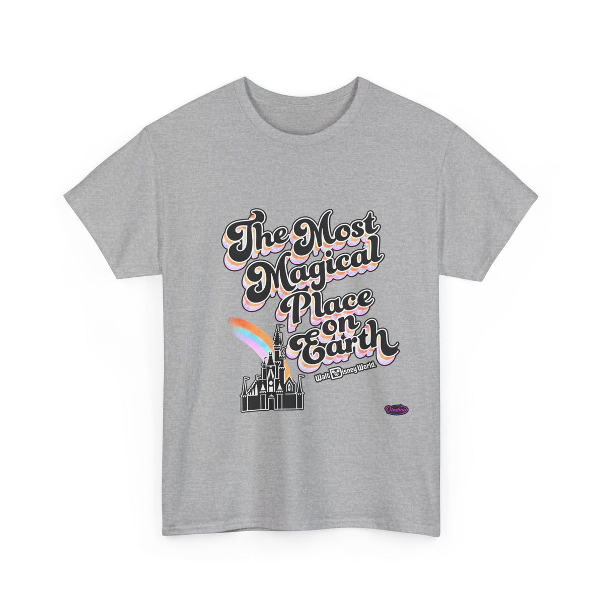 Most magical place in earth Disney inspired Unisex Heavy Cotton Tee