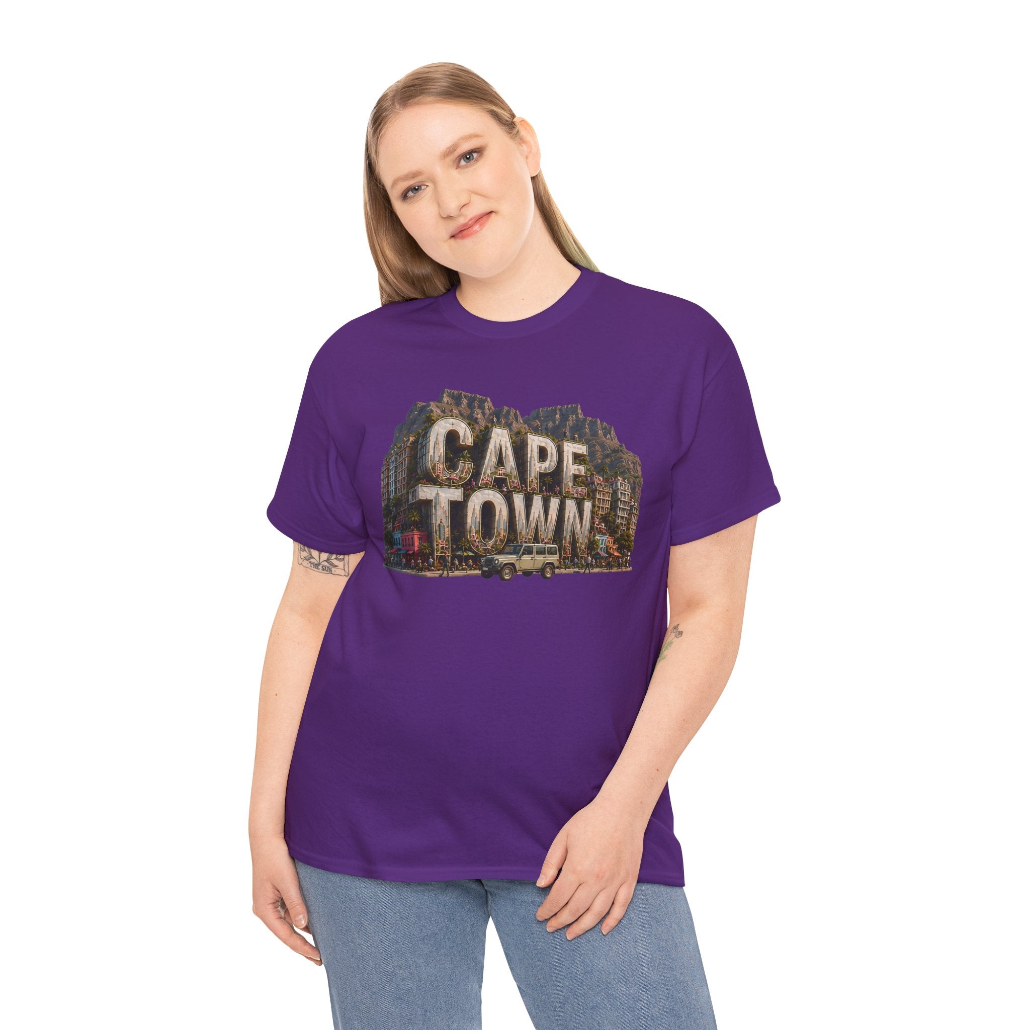 Cape Town Vintage Photo Tee — South Africa Travel Souvenir T-Shirt