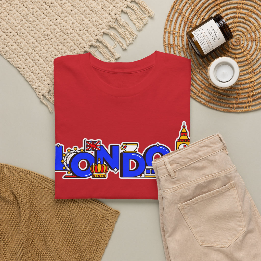London Cityscape Tee — Illustrated London Landmarks Shirt