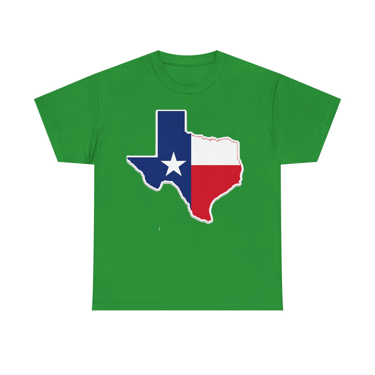Texas Flag Outline T-Shirt — Lone Star State Pride Tee