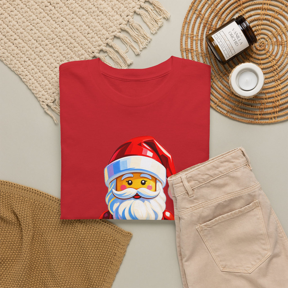 Lego Santa Unisex Heavy Cotton Tee