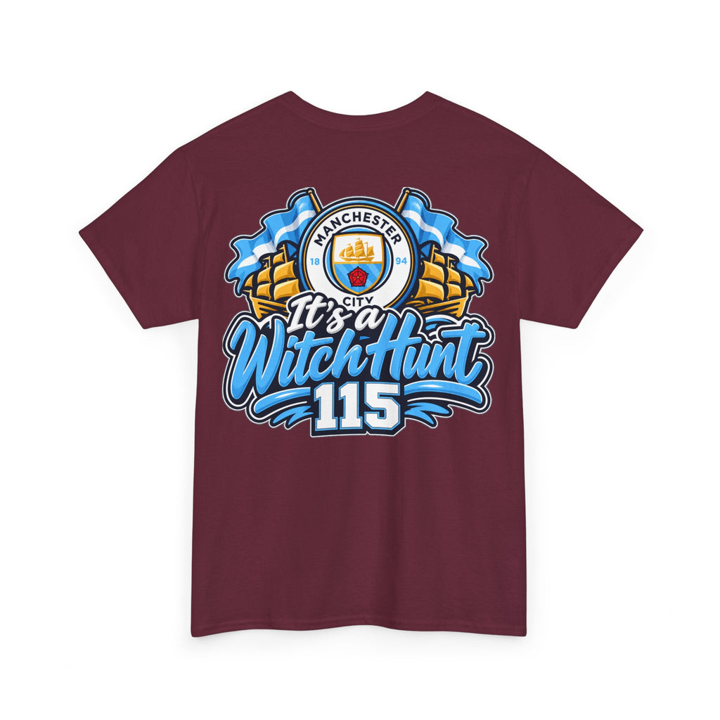 Manchester City It's a Witch Hunt 115 Cotton T-Shirt