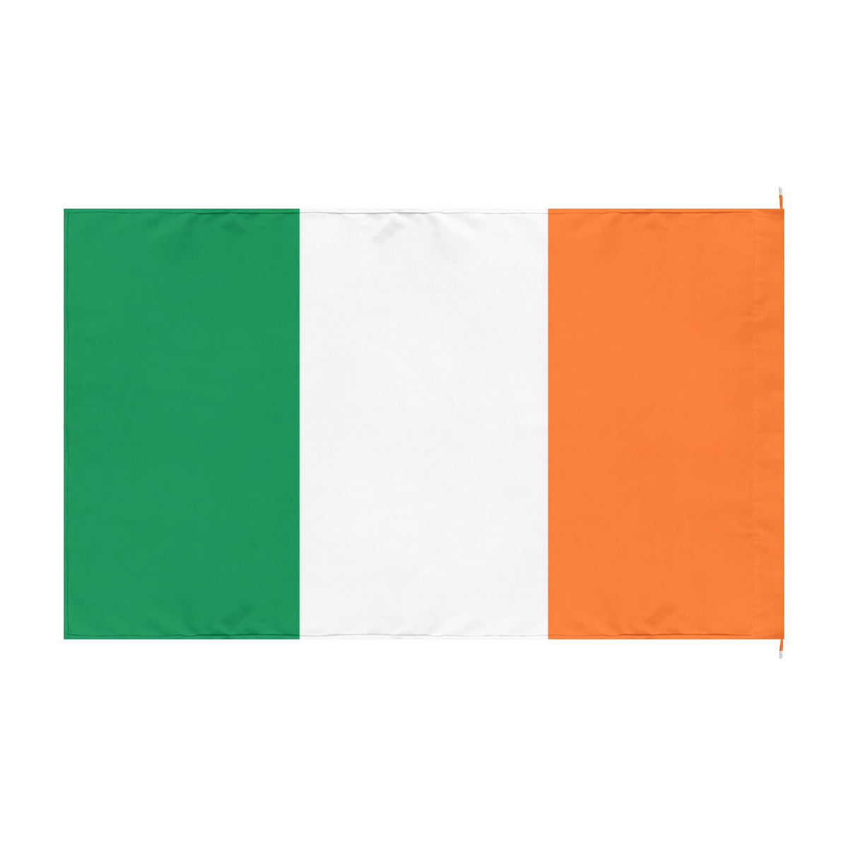 Irish Tricolor Double-Sided Flag — Green White Orange Outdoor Flag for St. Patrick’s Day, Parade, Home & Garden