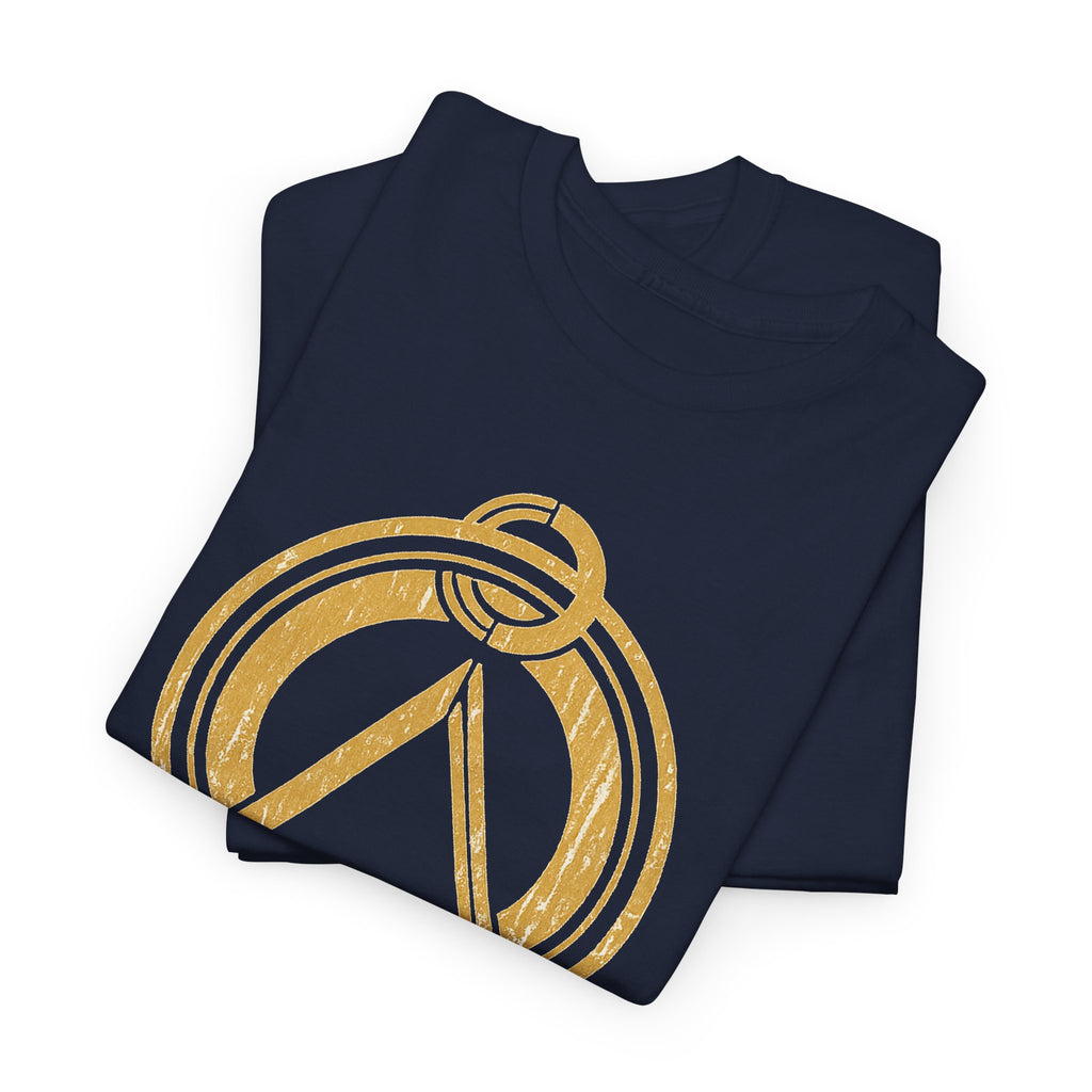 There Is No Place Like Home Graphic Tee — Vintage Gold Sigil T‑Shirt