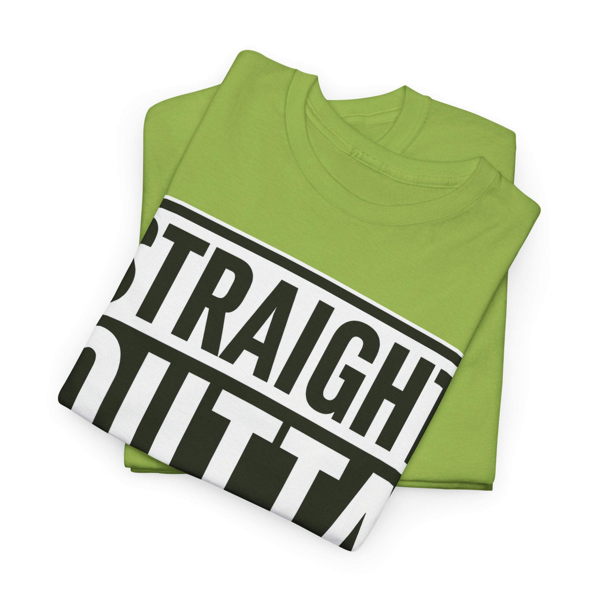 Straight Outta Hell T-Shirt — Bold Gothic Graphic Tee