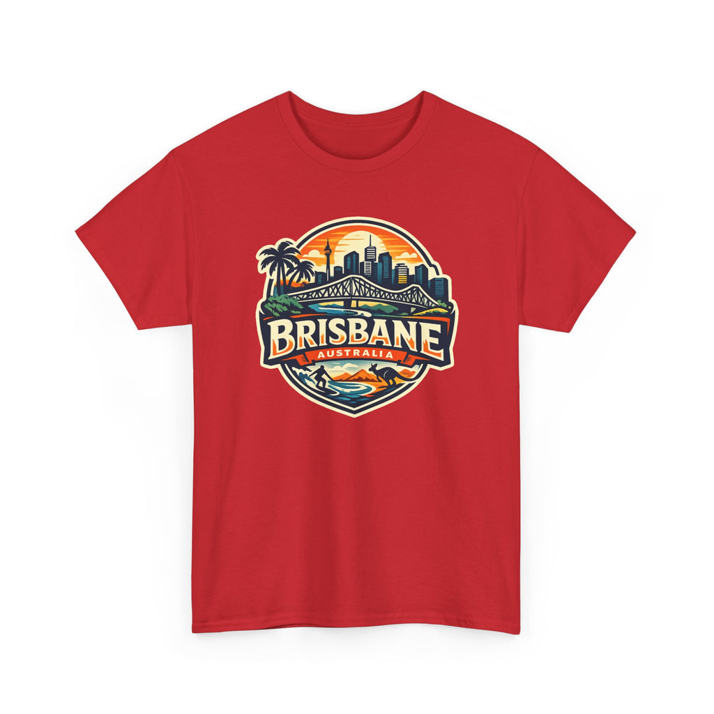Brisbane Australia Vintage Sunset T-Shirt